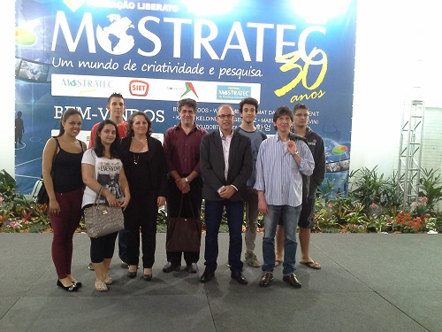 Comissão do Campus FURG SAP na abertura da Mostratec