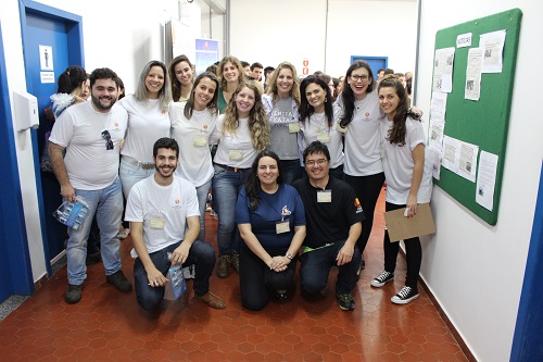 Equipe organizadores e estudantes Estação FURG 2015
