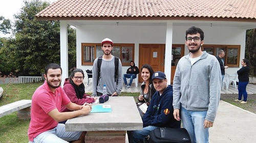 Integrantes do diretório acadêmico das Engenharias Agroindustriais