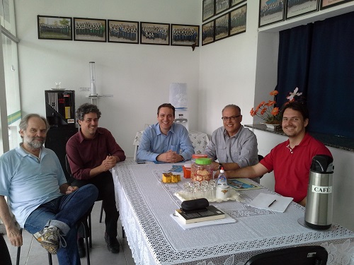 Visita do diretor da UERGS centro ao campus FURG SAP
