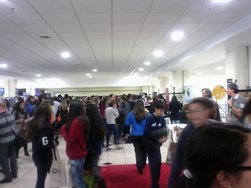 Vista geral do evento